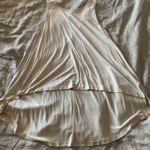 Forever 21 XXI Cream/Beige Tunic Top